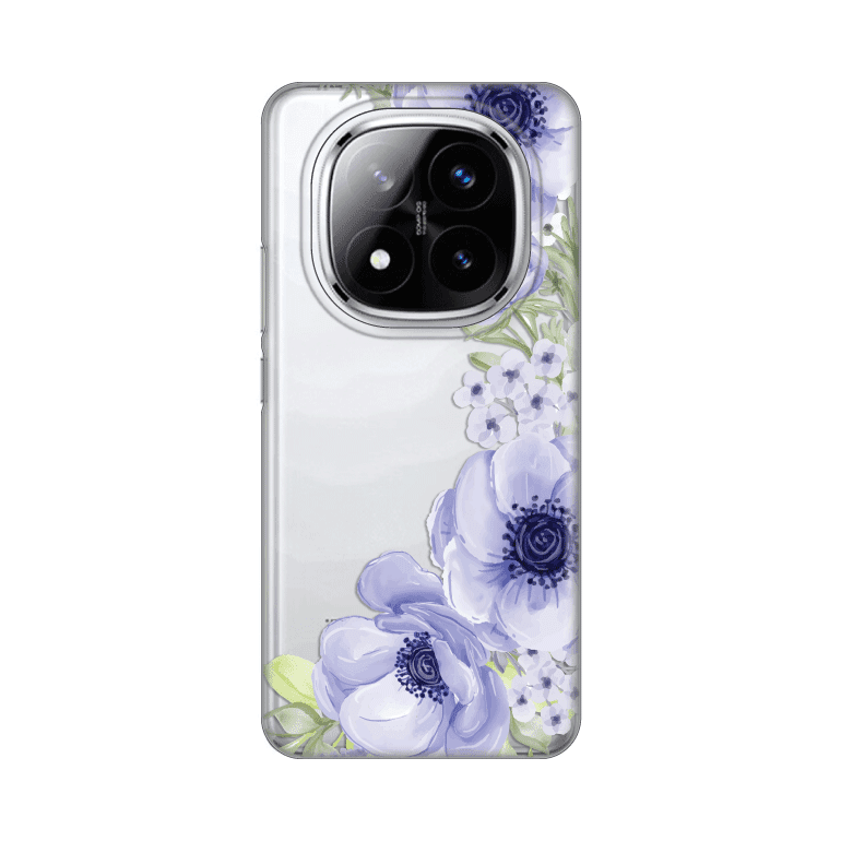Maska za telefon Silikonska Print Skin za Xiaomi Redmi Note 14 Pro Plus Blue Roses