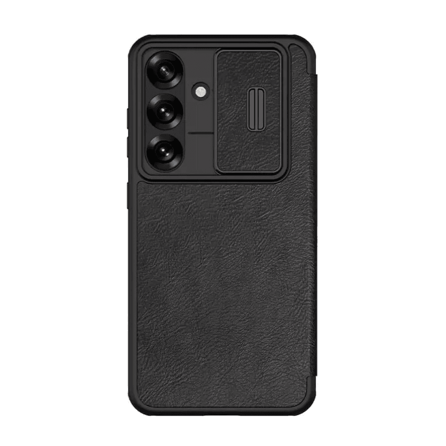 Maska za telefon Nillkin Qin Pro Leather za Samsung S931B Galaxy S25, Crna