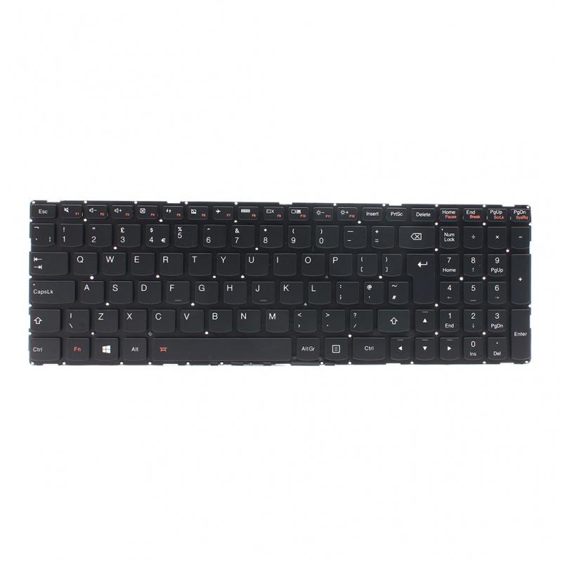 Tastatura za laptop Lenovo Ideapad 700-15ISK sa velikim Enter dugmetom, Crna