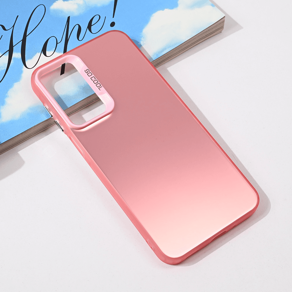 Maska za telefon Clear za Samsung A165F Galaxy A16, Roze