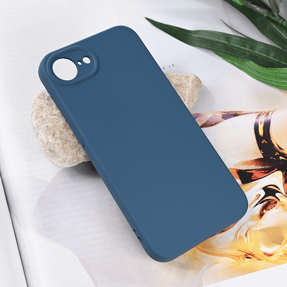 Teracell Maska za telefon Soft Velvet za iPhone 16e 6.1, Plava