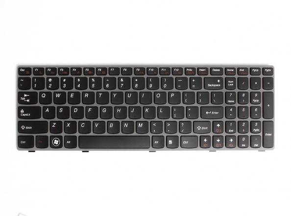 Tastatura za laptop Lenovo Z560, Crna