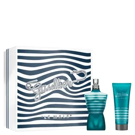 Jean Paul Gaultier Muški set Le Male, EDP, 75 ml + Gel za tuširanje, 75 ml
