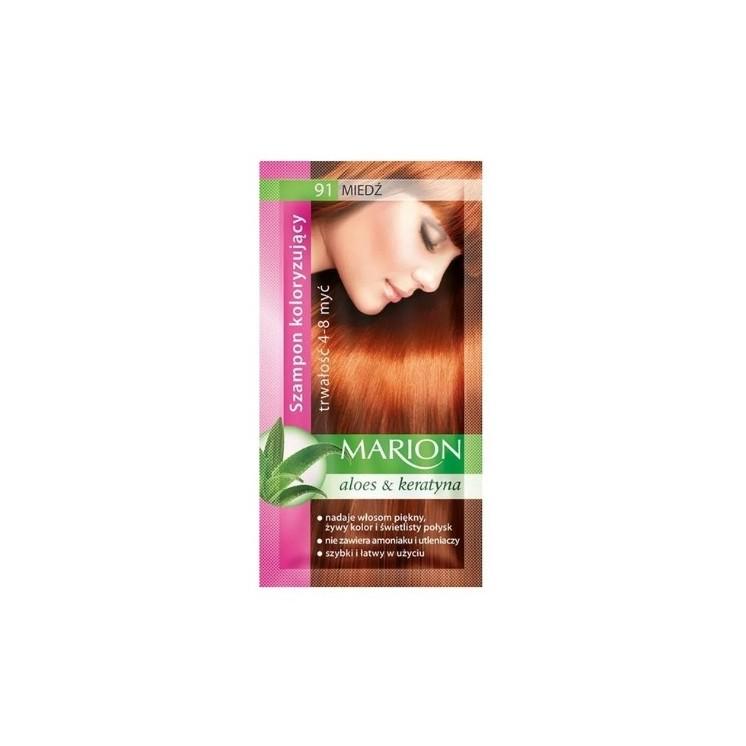 Marion Color Šampon 91, 40ml, Aloe i Keratin, Copper