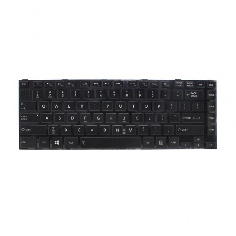 Tastatura za laptop Toshiba Satellite L40-A/L40D-A/L40T-A/L40DT-A, Crna