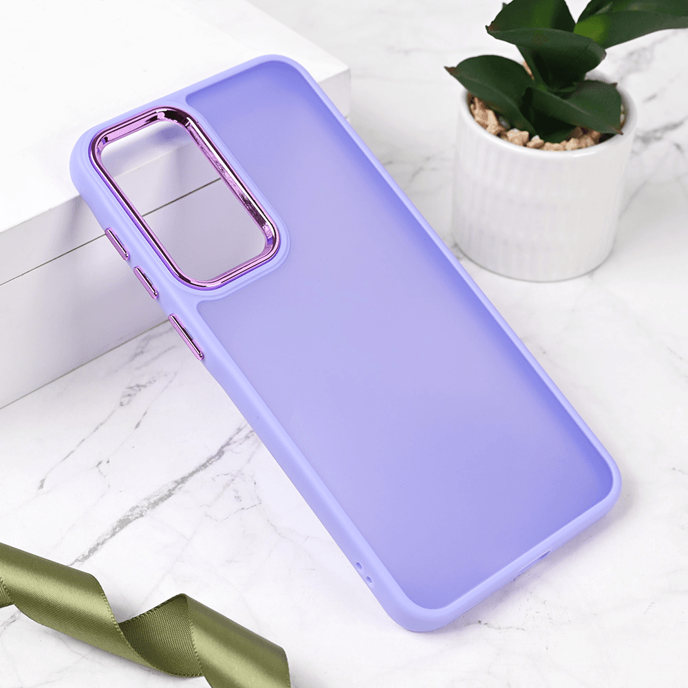 Maska za telefon Shining Camera za Samsung A566B Galaxy A56 5G, Ljubičasta