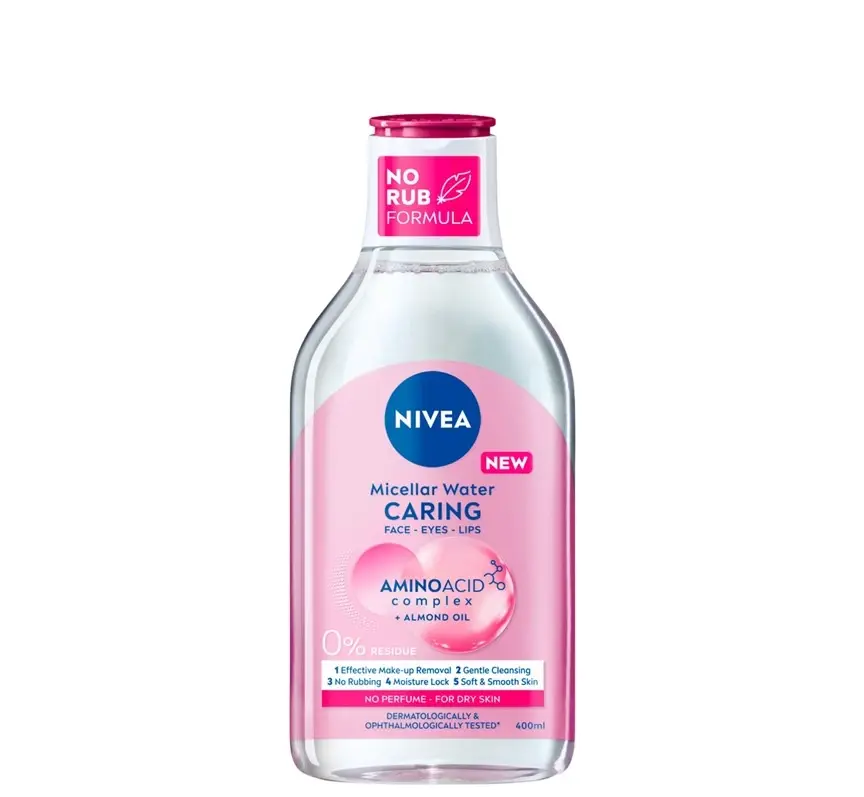 Nivea Micelarna voda za suvu kožu Caring, 400ml