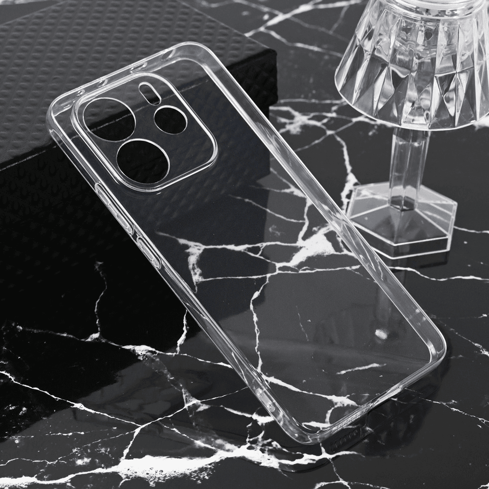 Maska za telefon silikonska Ultra Thin za Xiaomi Redmi Note 14 4G, Providna