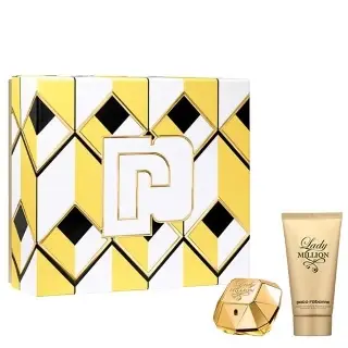 Paco Rabanne Ženski set Lady Million, EDP, 80 ml + Losion za telo, 100 ml