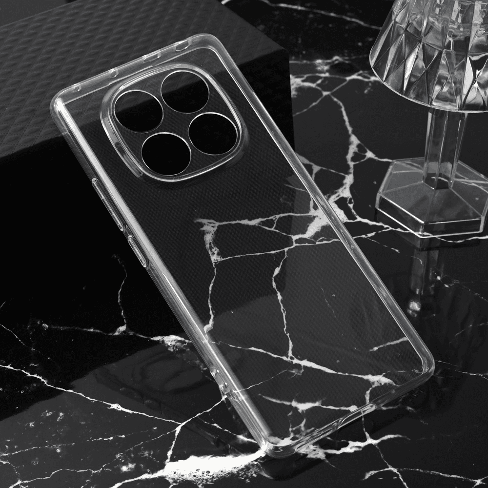 Maska za telefon silikonska Ultra Thin za Xiaomi Redmi Note 14 Pro 4G, EU, Providna