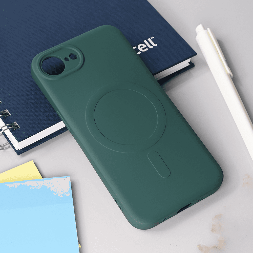 Teracell Maska za telefon Giulietta Magsafe za iPhone 16e 6.1, Maslina