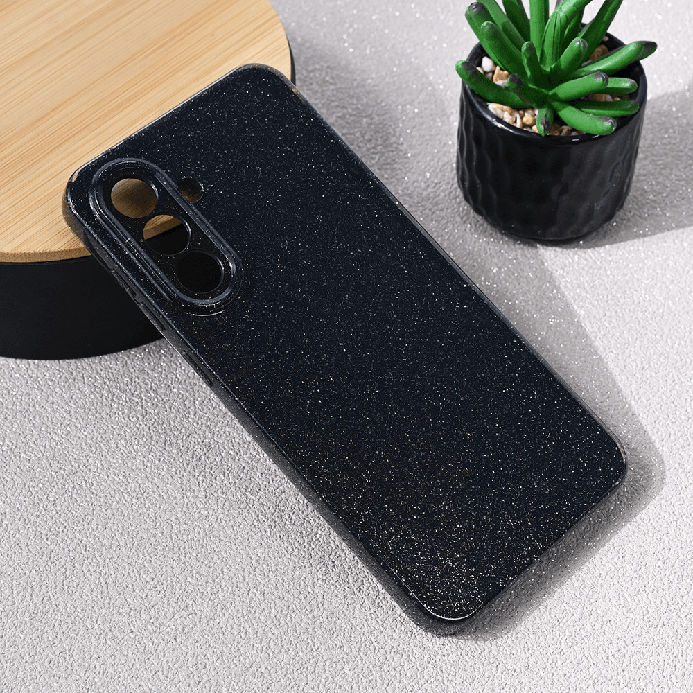 Maska za telefon Sparkle Dust za Samsung A566B Galaxy A56 5G, Crna