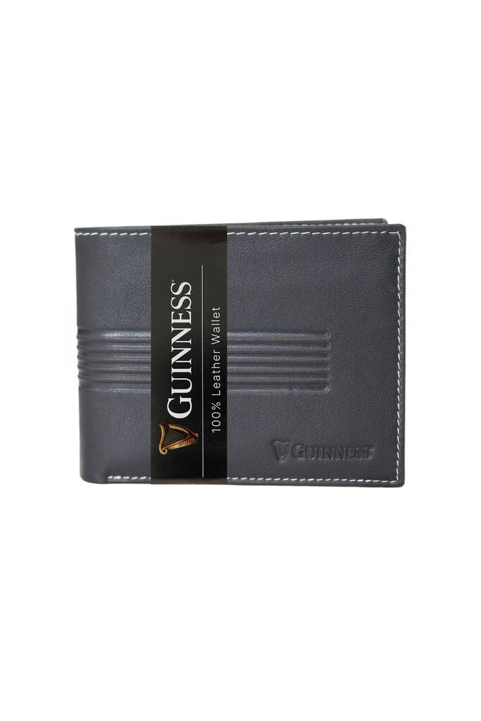 Guinness Muški kožni novčanik JBGNW09, Crni