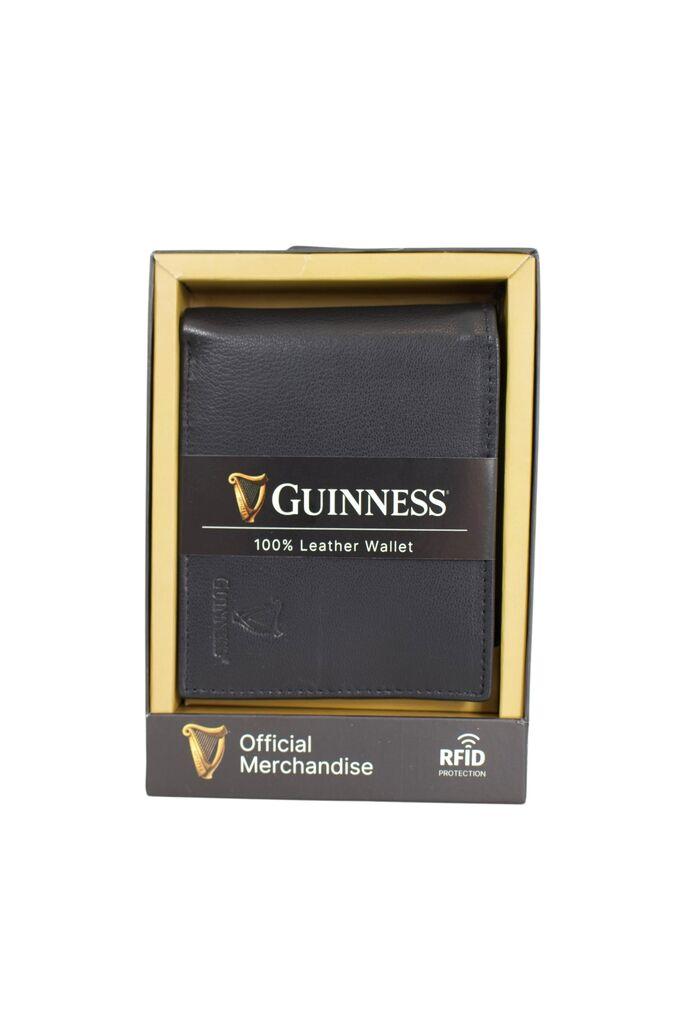 Guinness Muški kožni novčanik JBGNW01, Crni