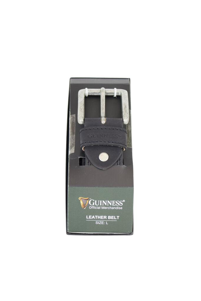 Guinness Muški kaiš BT01, Kožni, Crni