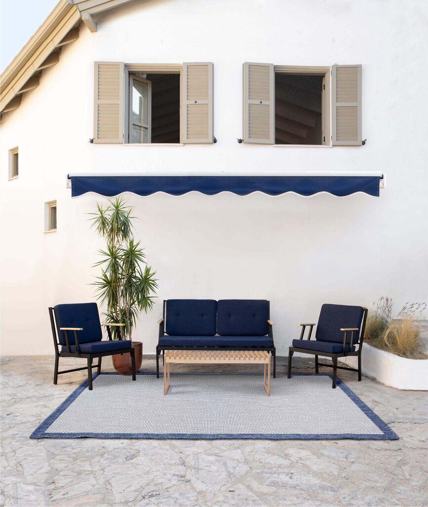 Hanah Home Baštenska stolica 600301, 62 x84 x74 cm, Tamnoplava