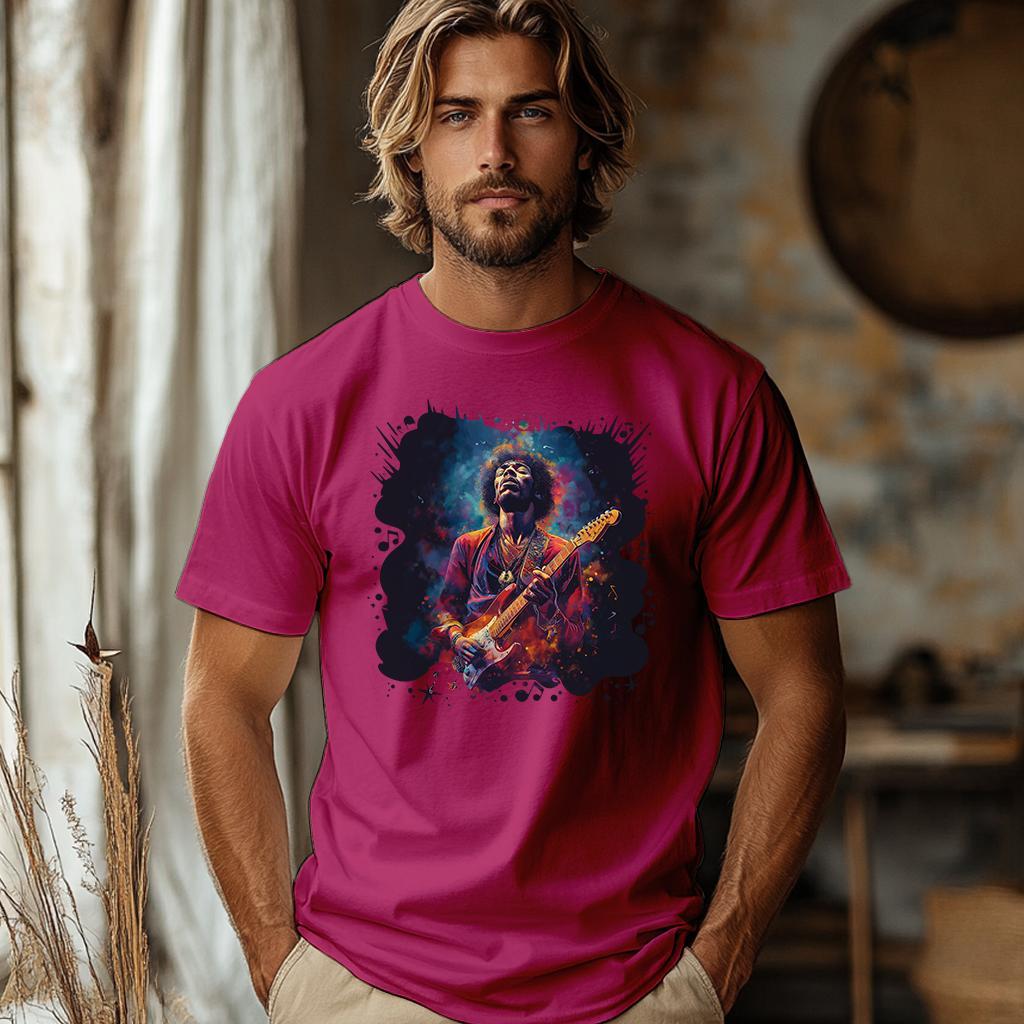 Camiseta Majica sa štampanim printom Cam 790, Muška, Ružičasta