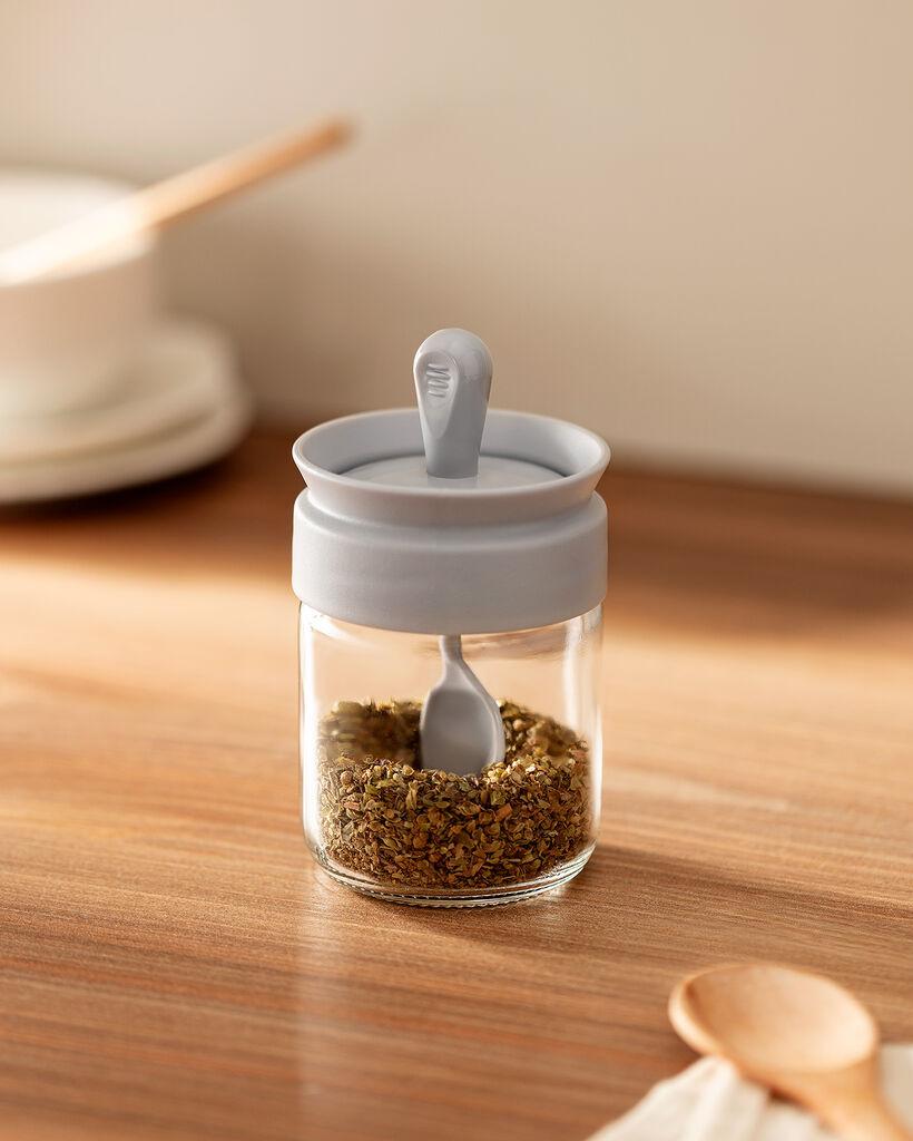 Madame Coco Posuda za začine Liana, 210ml, Siva