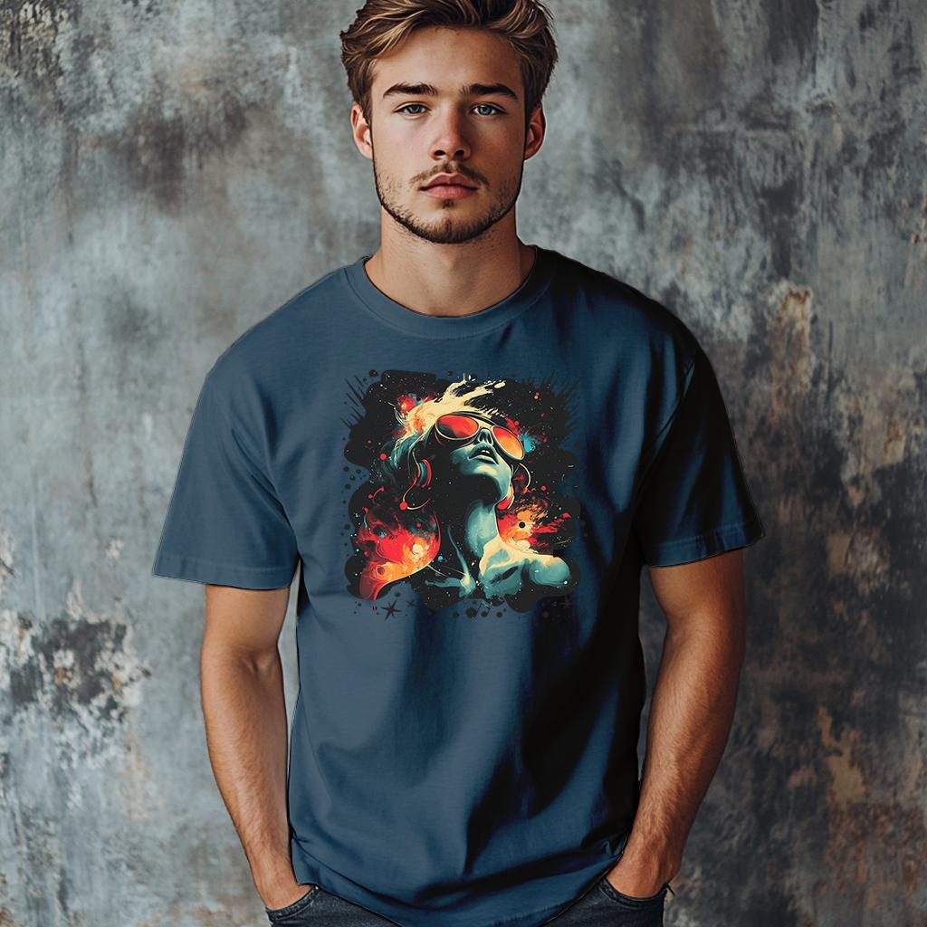 Camiseta Majica sa štampanim printom Cam 780, Muška, Siva