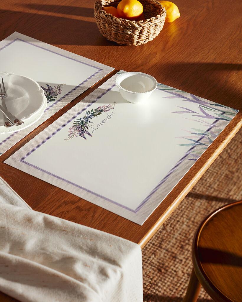 Madame Coco Podmetač za sto Aron, 42x29cm, Beli