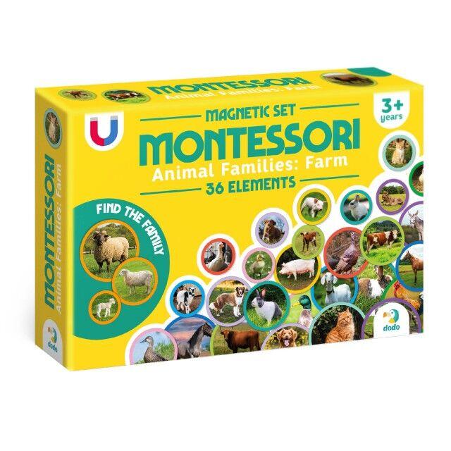 Dodo Montesori magnetni set - Životinje sa farme