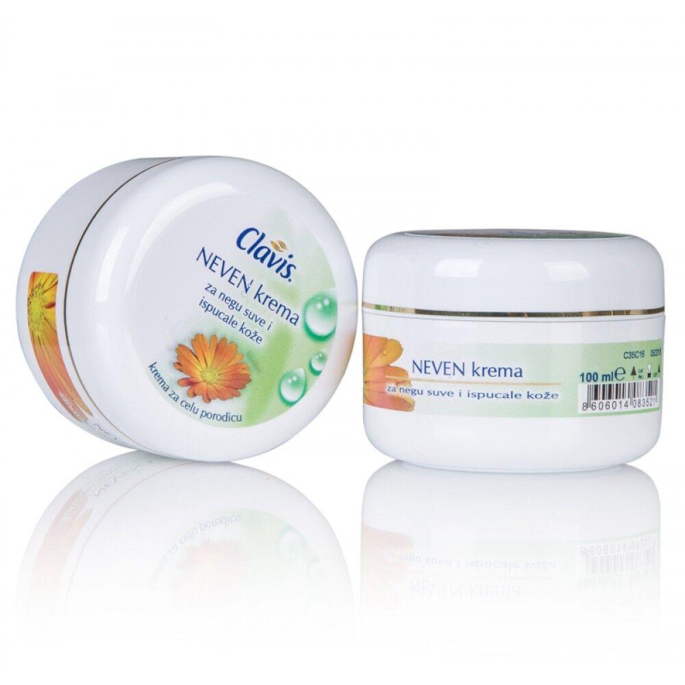 Clavis Krema za negu suve i ispucale kože Neven, 100 ml