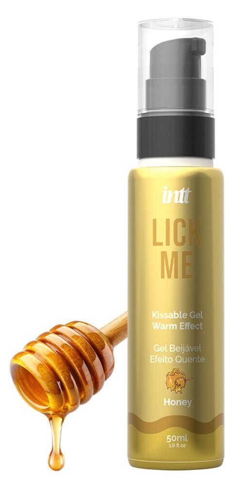 Intt Zagrevajući jestivi gel Lick Me Honey, 50 ml