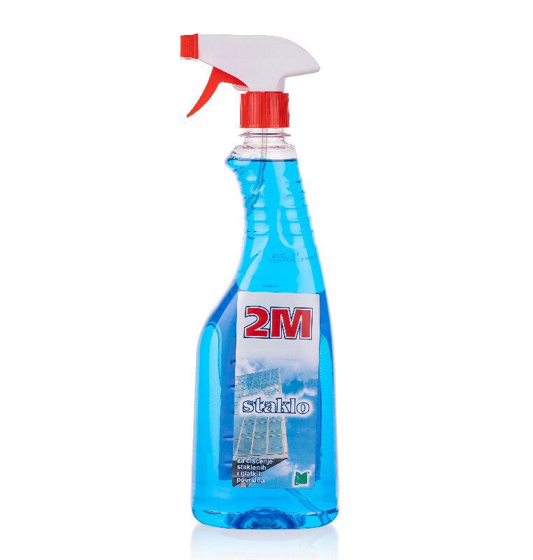 2M Sredstvo za čišćenje stakla sa triger raspršivačem, 750ml
