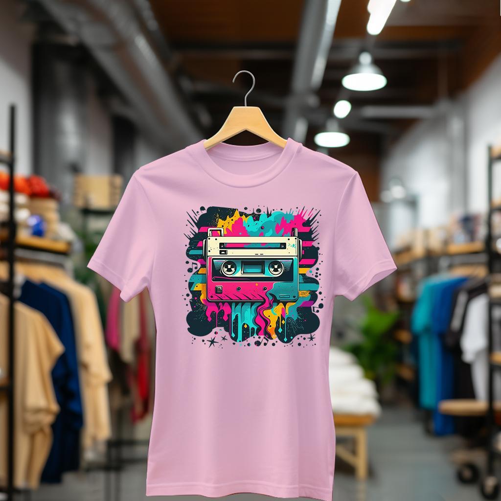 Camiseta Majica sa štampanim printom Cam 787, Ženska, Roze
