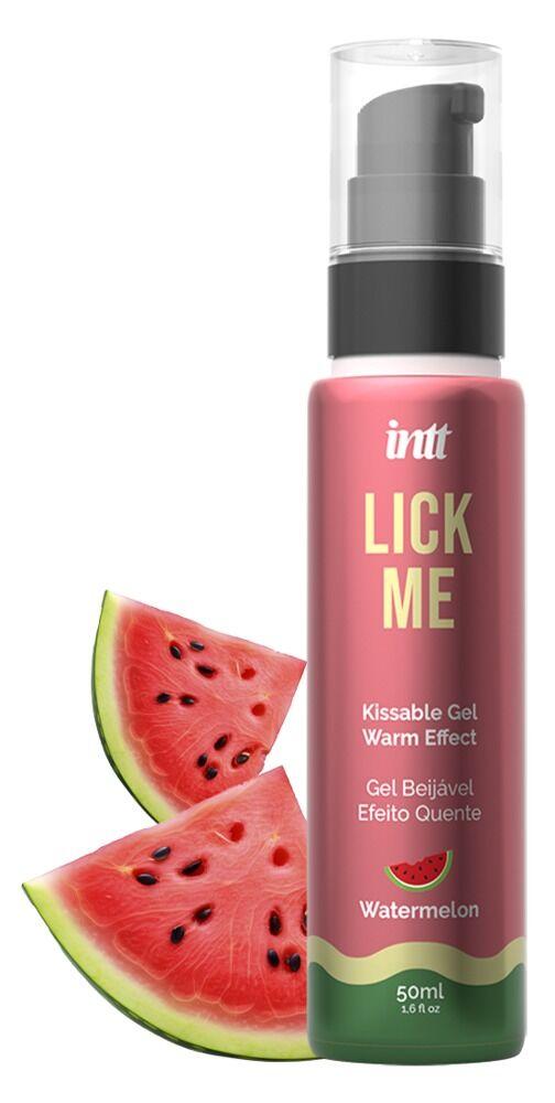 Intt Zagrevajući jestivi gel Lick Me Watermelon, 50ml