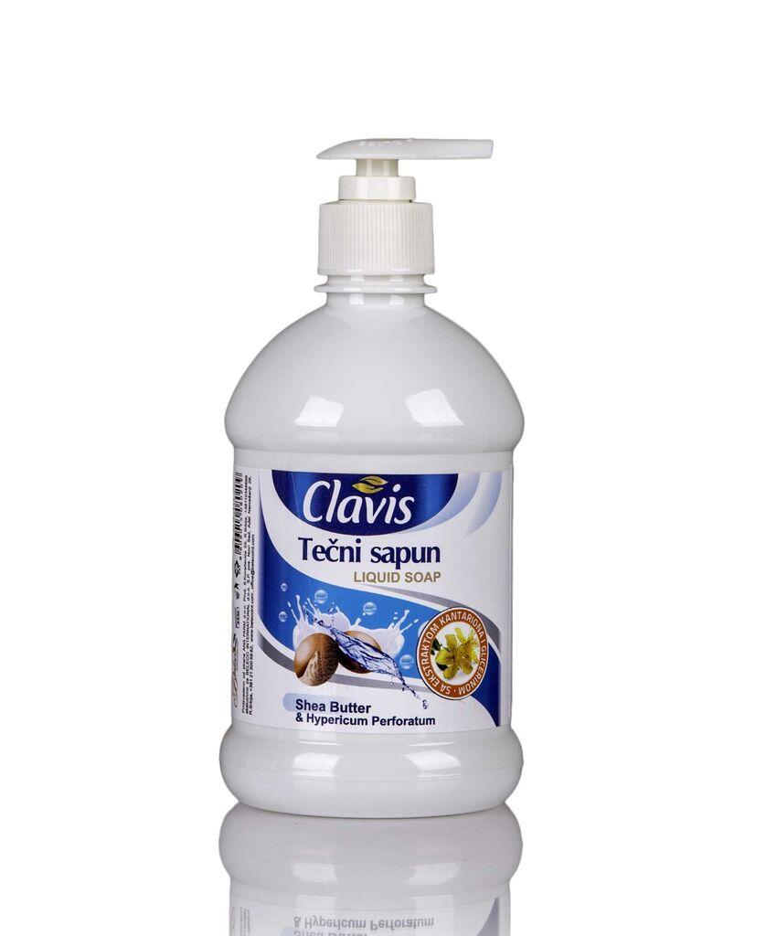 Clavis Tečni sapun Beli Shea Butter, 500ml