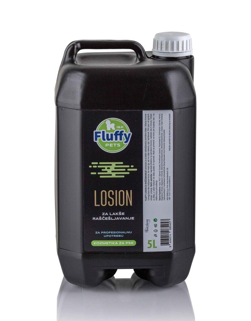 I&K Fluffy pets Losion za lakše raščešljavanje dlake, 5L