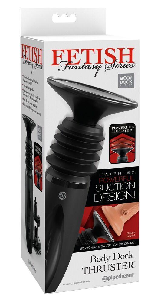 Pipedream Strap on Fetish Fantasy Series, Vibrirajući, Crni