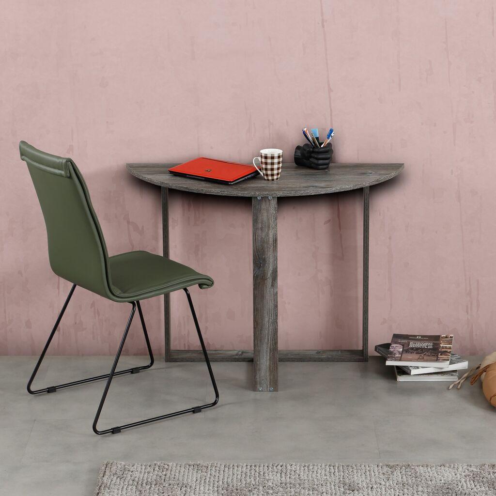 Hanah Home Radni sto Middle, 106x77x45 cm, Sivi