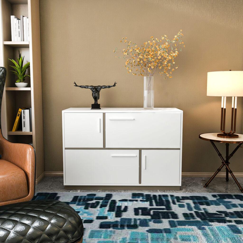 Hanah Home Konzolni sto Mares, 120x81.6x45 cm, Beli