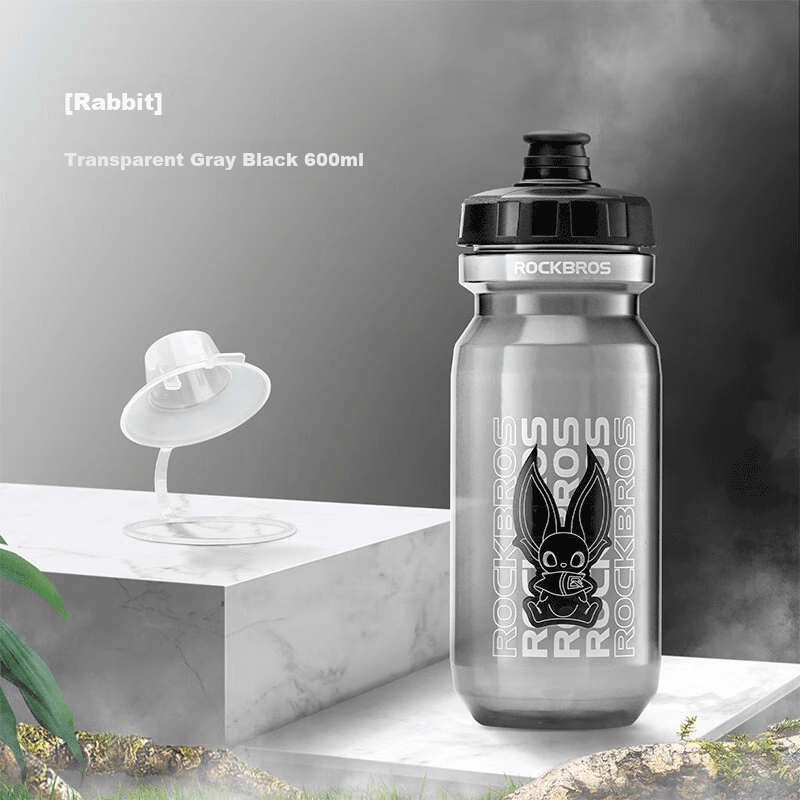 Rockbros Sportska boca za bicikl, 600 ml, Siva