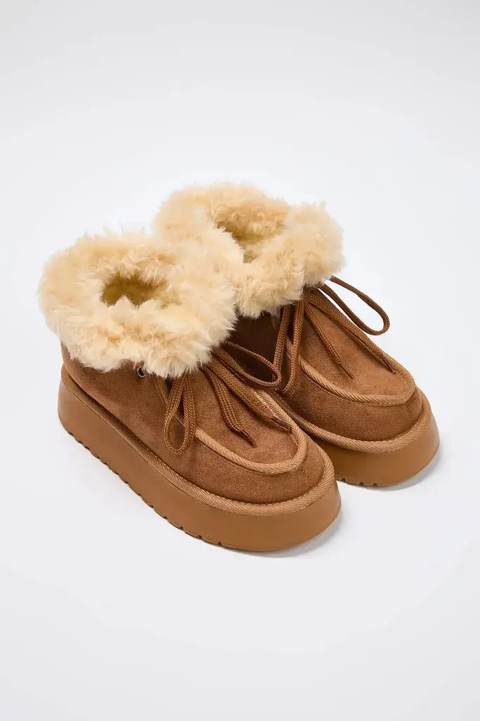 Trendyol Shoes Ženske čizme Takaw26Bo00094, Braon
