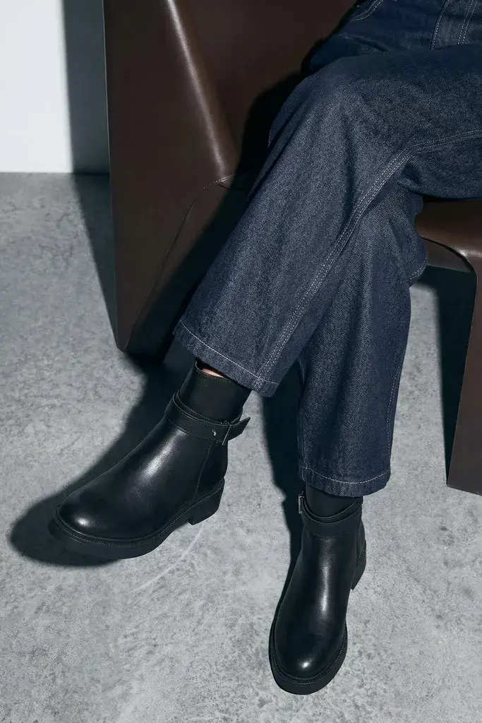 Trendyol Shoes Ženske čizme Takaw26Bo00076, Crne