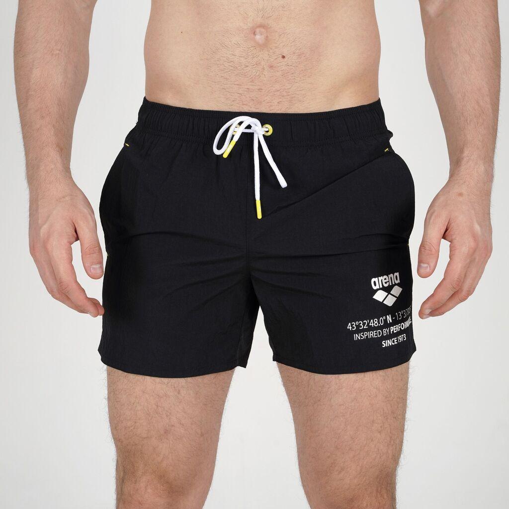 Arena Muški kupaći šorc graphic beach short M, Crni