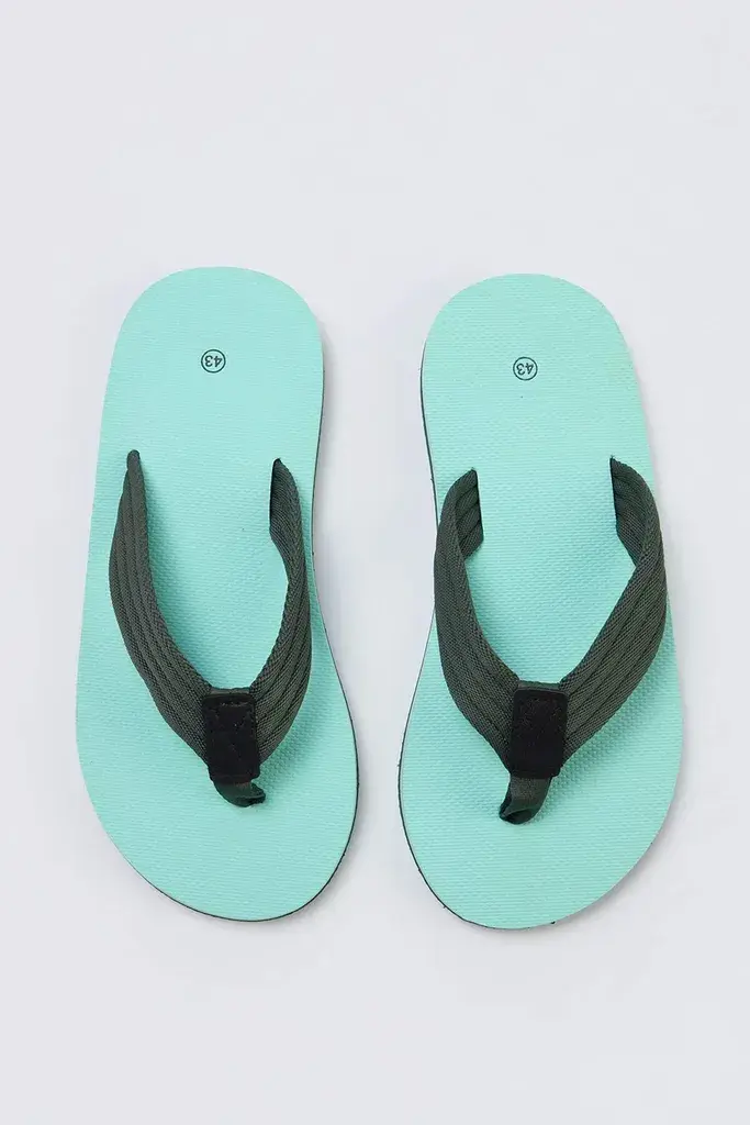 Trendyol Shoes Muške papuče Takss26Te00018, Tirkizne