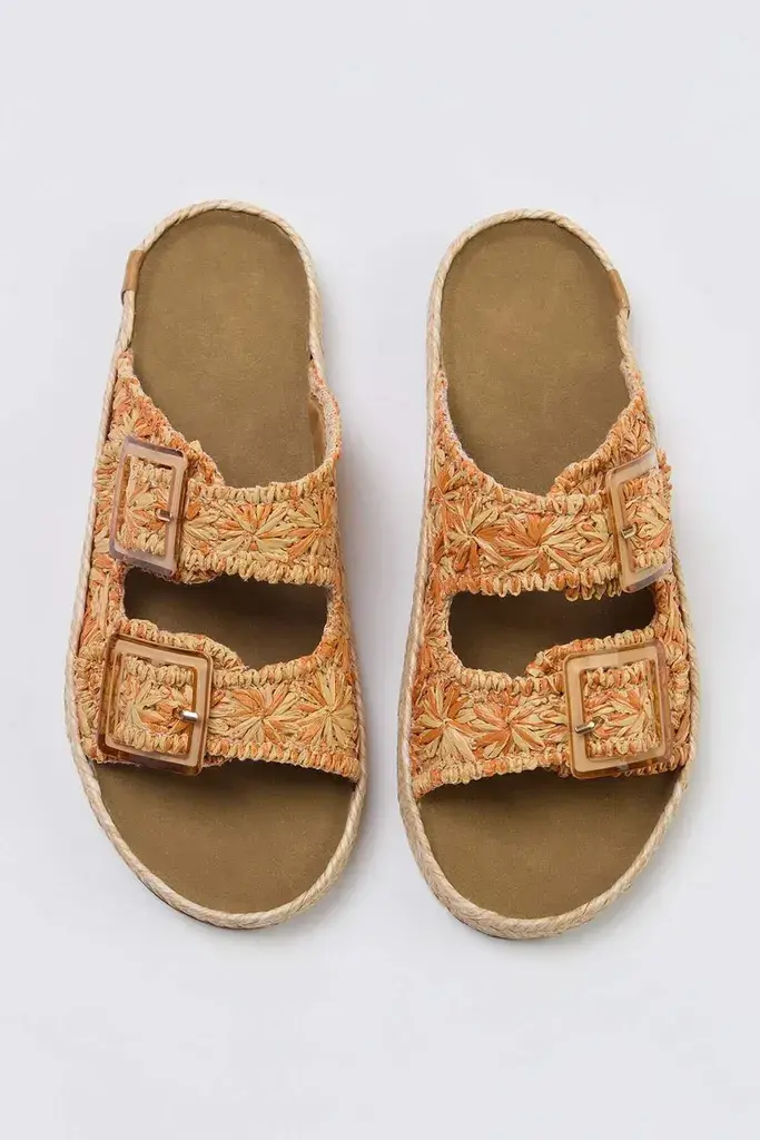 Trendyol Shoes Ženske papuče Takss26Te00011, Narandžaste
