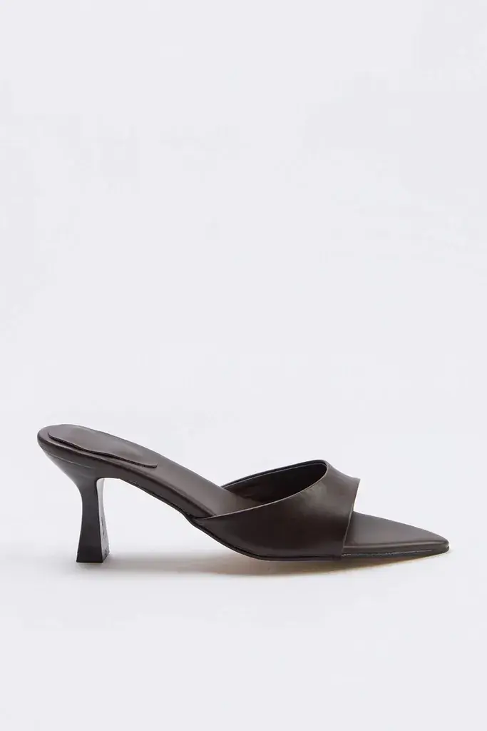 Trendyol Shoes Ženske papuče Takss25To00111, Smeđe