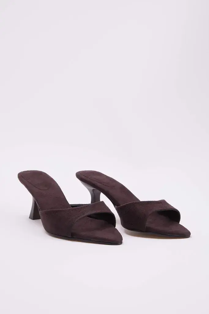 Trendyol Shoes Ženske papuče Takss25To00111, Braon