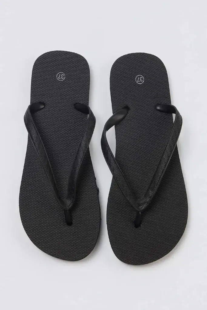 Trendyol Shoes Ženske papuče Takss26Te00017, Crne