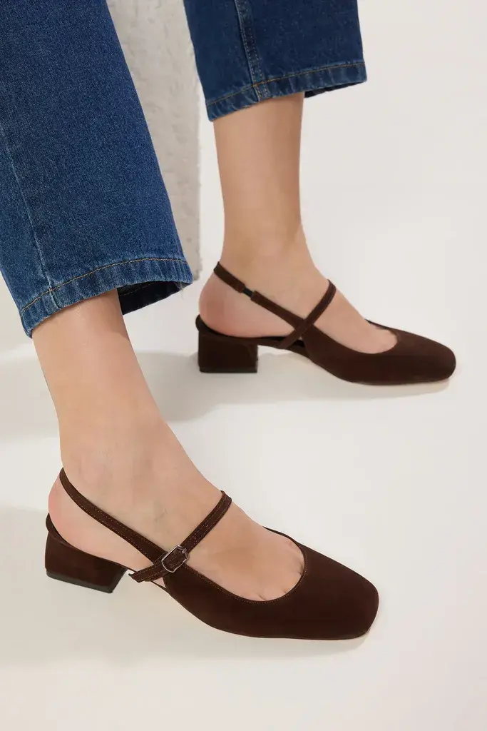 Trendyol Shoes Ženske sandale Takss25To00075, Smeđe