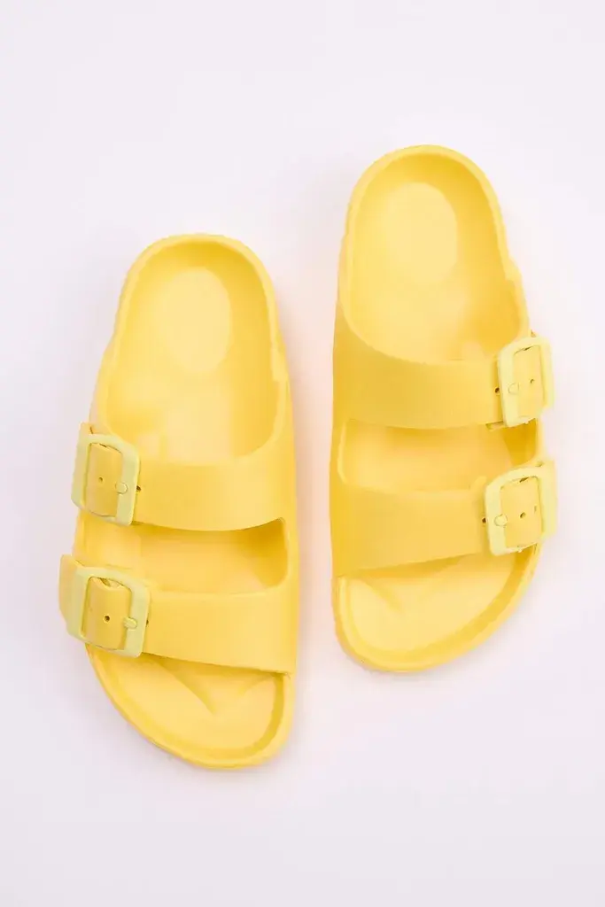 Trendyol Shoes Dečije papuče Takss26Te00009, Žute