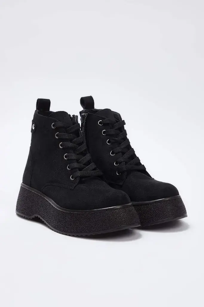 Trendyol Shoes Ženske čizme Takaw26Bo00101, Crne