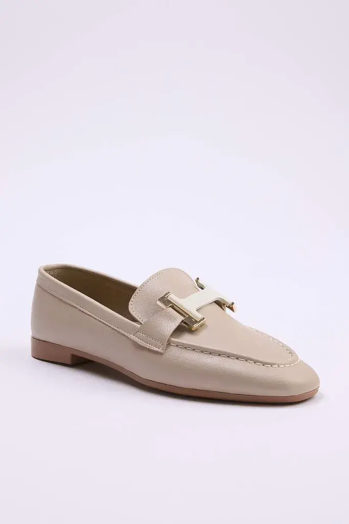 Trendyol Shoes Ženske mokasine Takss26La00009, Bež