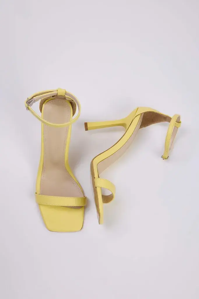 Trendyol Shoes Ženske cipele Takss25To00097, Žute