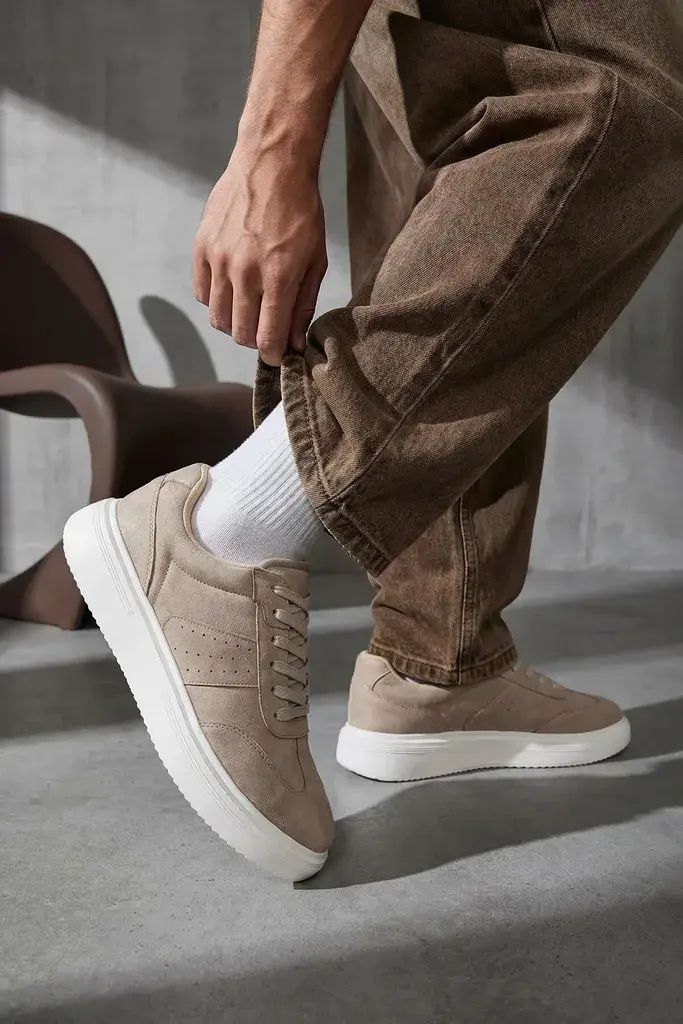 Trendyol Shoes Muške patike Takss26Sn00008, Bež